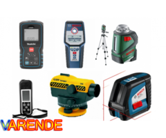 Аренда измерительного оборудования: детекторы проводки, дальномеры, нивелиры, толщиномеры