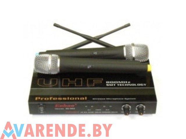 Двойной ручной радиомикрофон ENBAO SG-922 730-820мГц - 1/1