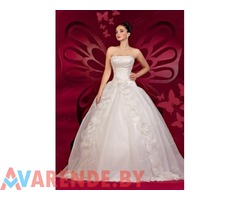 Напрокат свадебное платье пышное модель С0305