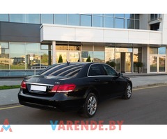 Прокат Mercedes-Benz E-класс w212 в Минске